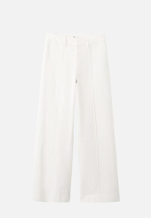 MANGO - Jeans paloma- white