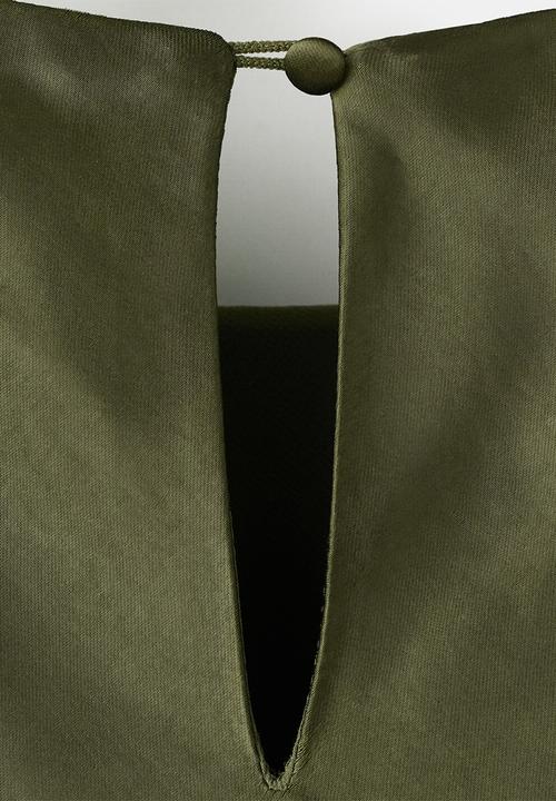 MANGO - Dress gante3 - green
