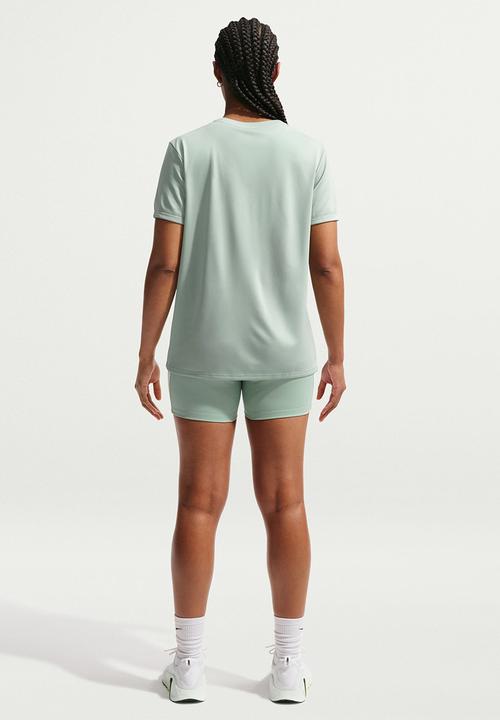 Nike - W Nk Df Rlgd Ss Tee - Steam/White
