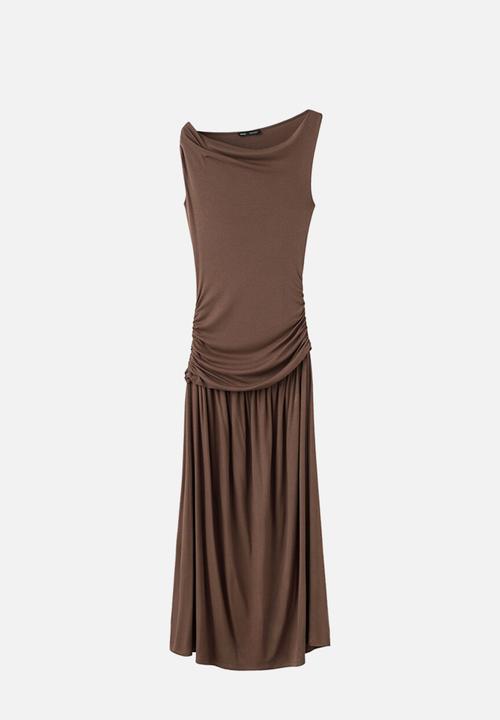 MANGO - Dress suri - brown