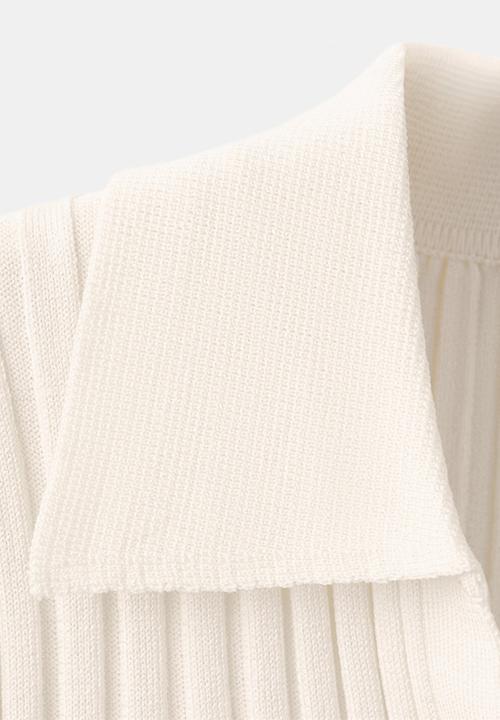 MANGO - Sweater lope - light beige