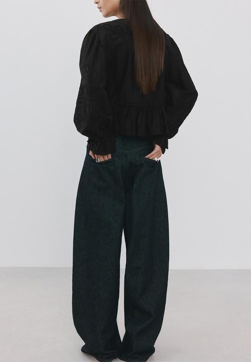 MANGO - Blouse mariya - black