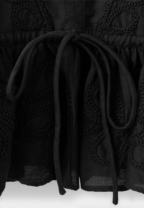 MANGO - Blouse mariya - black