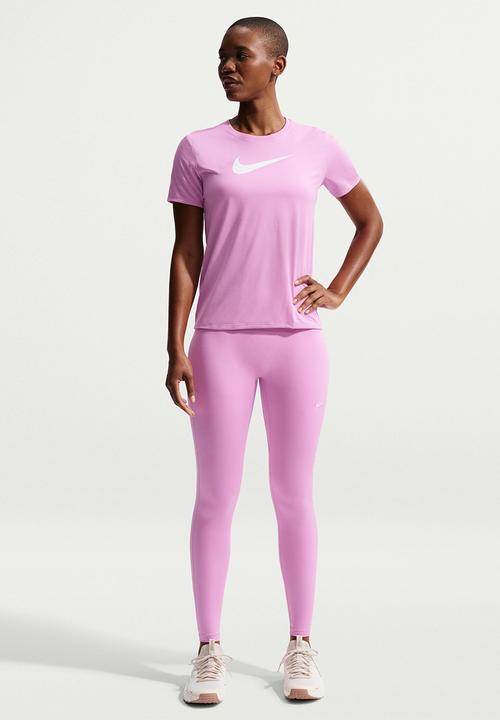 Nike - W Nk Df Tee Rlgnd Hbr - Lt Magenta/White