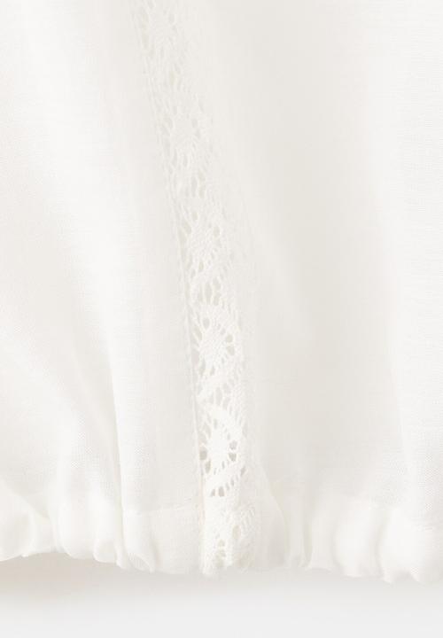 MANGO - Blouse masy - natural