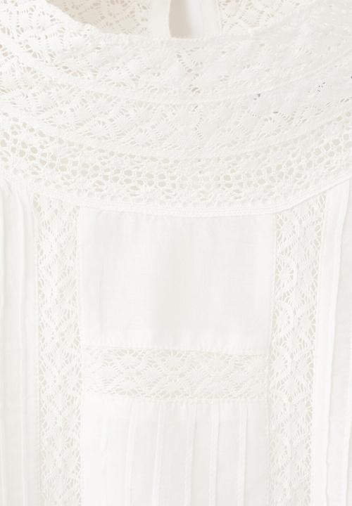 MANGO - Blouse masy - natural