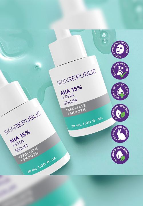 Skin Republic - AHA 15% + PHA Serum