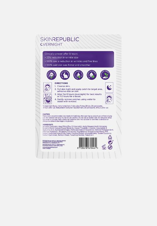 Skin Republic - Anti-Wrinkle Face Patches (12 patches)