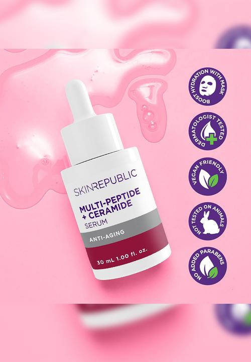Skin Republic - Multi-Peptide + Ceramide Serum 30ml Serum
