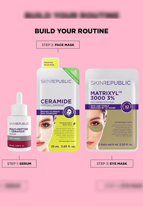 Skin Republic - Multi-Peptide + Ceramide Serum 30ml Serum