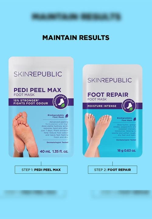 Skin Republic - Pedi Peel Max Foot Mask