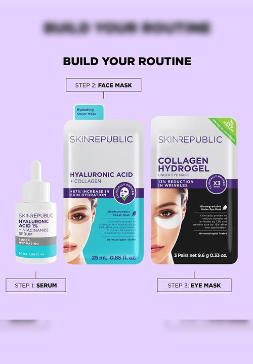 Skin Republic - Collagen Under Eye Patch (3 Pairs)