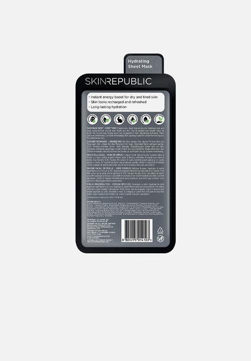Skin Republic - Men's Energising Face Mask Sheet
