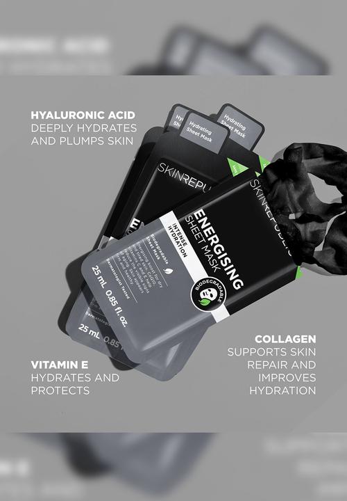 Skin Republic - Men's Energising Face Mask Sheet