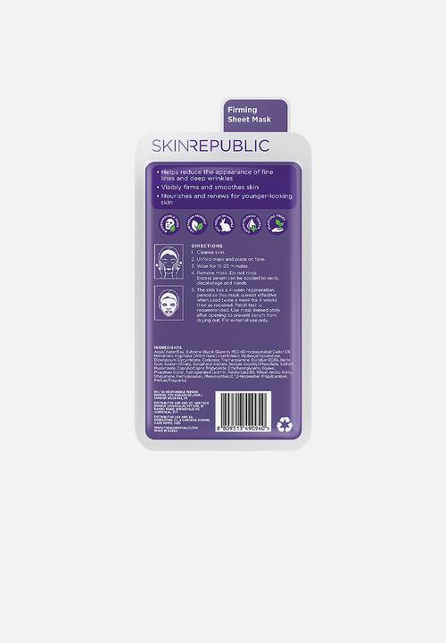 Skin Republic - CoQ10 Anti-Wrinkle Effect Biodegradable Sheet Mask