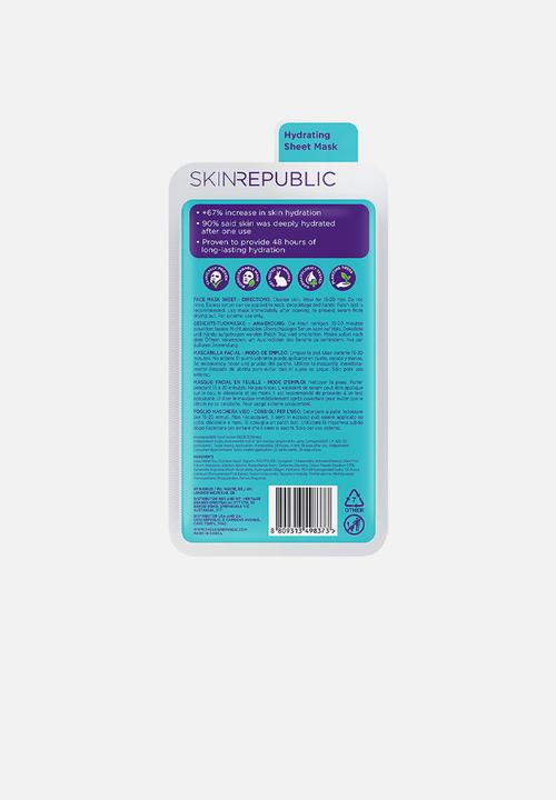 Skin Republic - Hyaluronic Acid + Collagen Face Mask