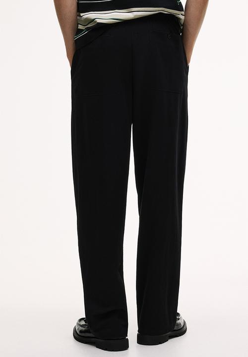 H&M - Relaxed fit trousers - dark blue