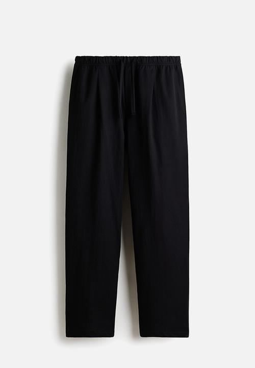 H&M - Relaxed fit trousers - dark blue