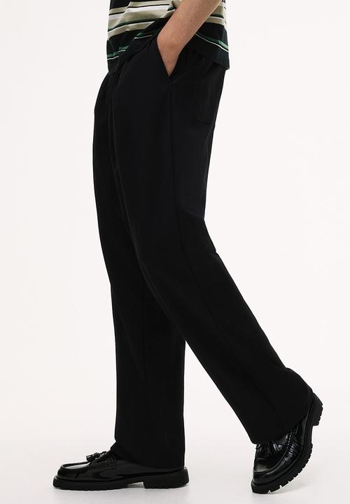 H&M - Relaxed fit trousers - dark blue