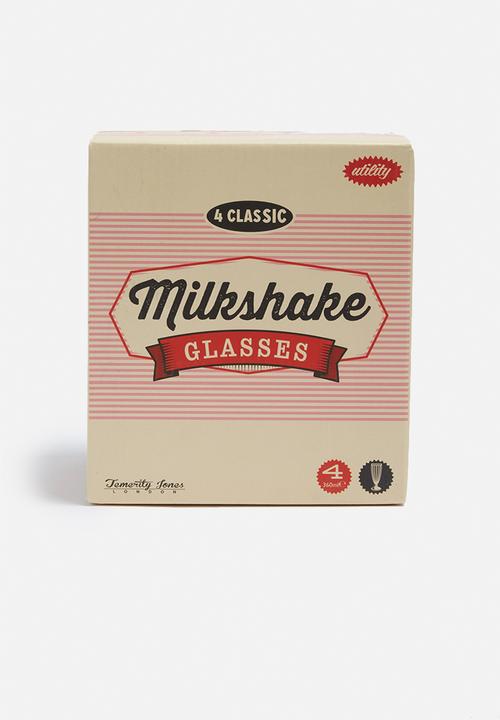 Temerity Jones - Milk shake glasses