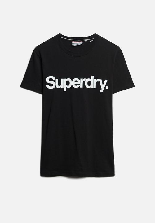 Superdry. - Core Logo Classic Tee - Black