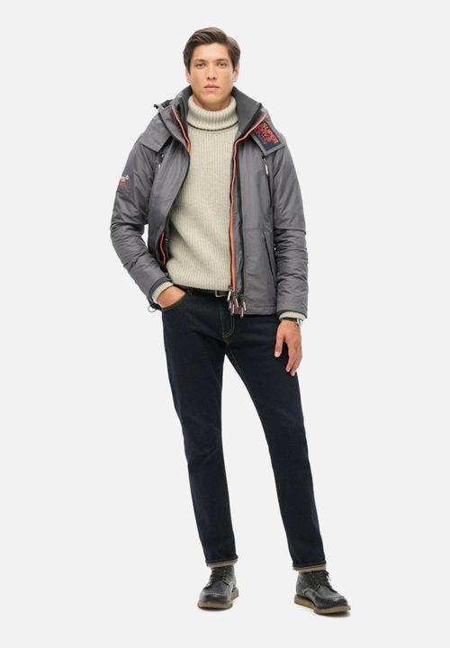 Superdry. - Mountain Windcheater - Charcoal