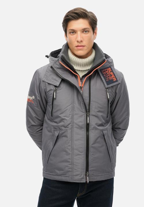 Superdry. - Mountain Windcheater - Charcoal