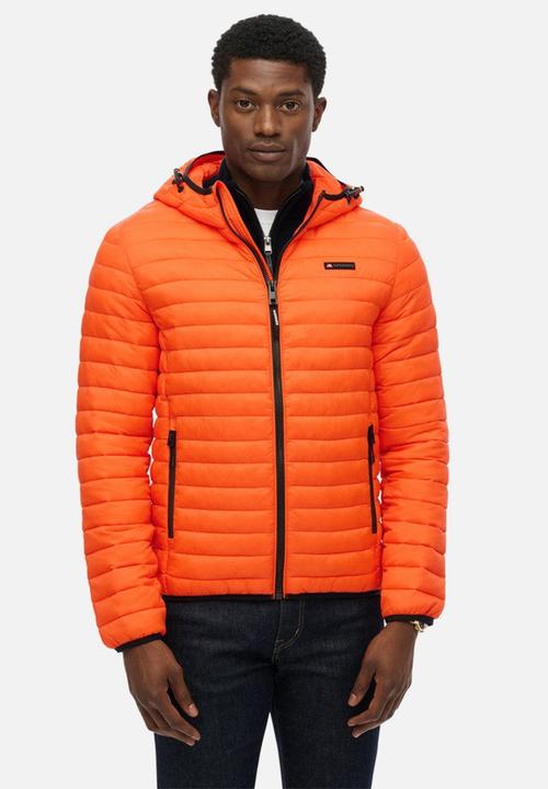 Superdry. - Hooded Fuji Lite Jacket - Bold Orange
