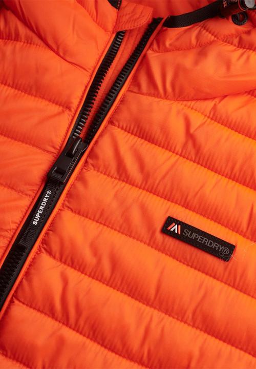 Superdry. - Hooded Fuji Lite Jacket - Bold Orange