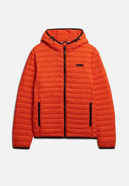 Superdry. - Hooded Fuji Lite Jacket - Bold Orange