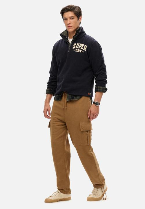 Superdry. - Relaxed Cargo Joggers - Classic Camel