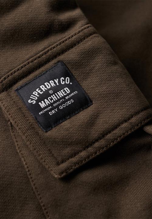 Superdry. - Relaxed Cargo Joggers - Dusk Brown