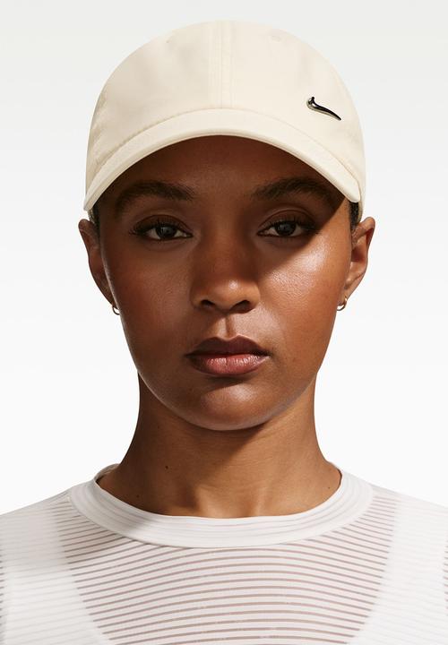Nike - Unstructured Metal Swoosh Cap - Coconut Milk