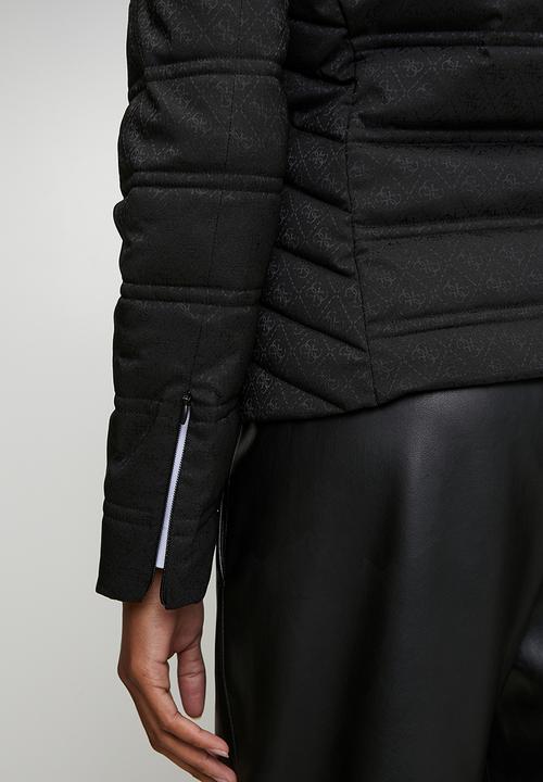 GUESS - New Vona Logo Jacket - Jet Black A996