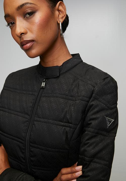 GUESS - New Vona Logo Jacket - Jet Black A996