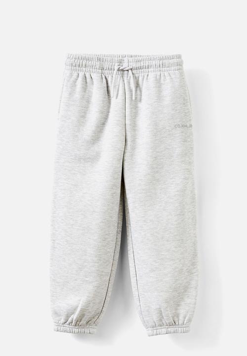 Cotton On - 3 Pack Sammy Relaxed Trackpant - Squid Ink/Grey Marle/Rainy Day