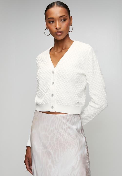GUESS - Sibilla Long Satin Skirt - Leopard Sands