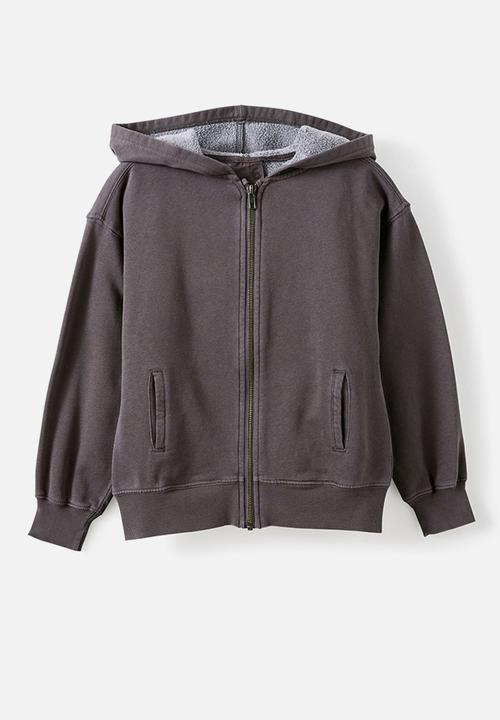 Cotton On - Sammy Zip Through Hoodie & Sammy Barrel Trackpant - Phantom Pack