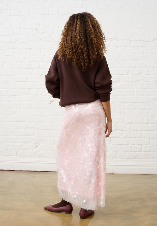 Me&B - Essential Jumper in Textured Amore - Brown