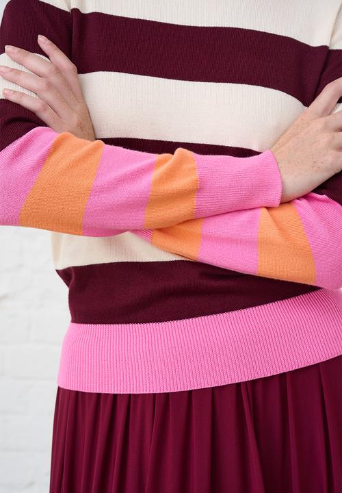 Me&B - Luxe Jumper - Candy Stripe