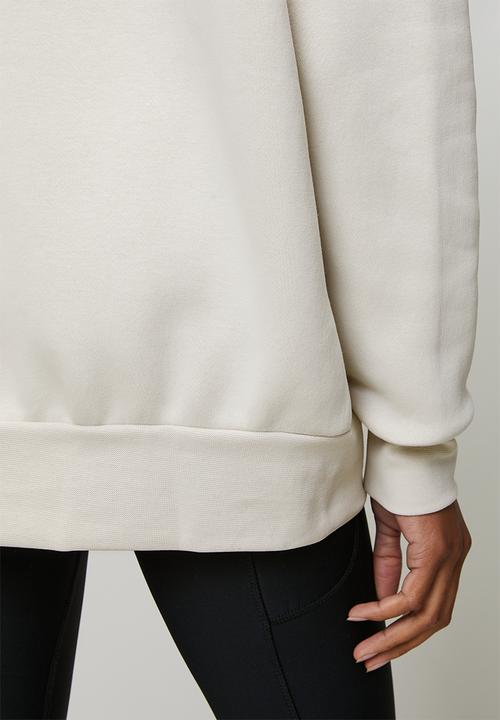 Under Armour - UA Icon Fleece OS Hoodie - Summit White/White