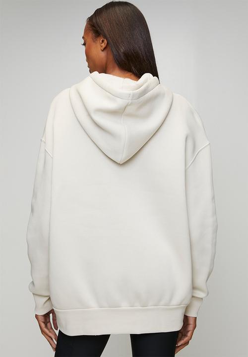 Under Armour - UA Icon Fleece OS Hoodie - Summit White/White