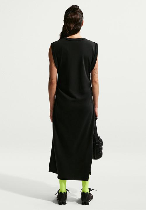 Nike - W Nsw Nk Chll Ft Dress - Black/Sail