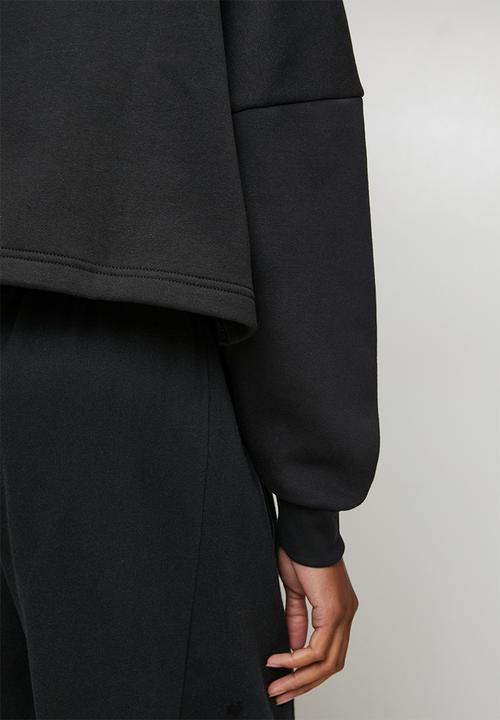 adidas Originals - Ess Half Zip Fl W S26 - Black