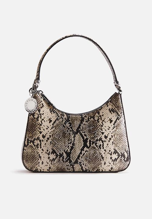 H&M - Stella McCartney H&M: Snakeskin-print handbag - beige