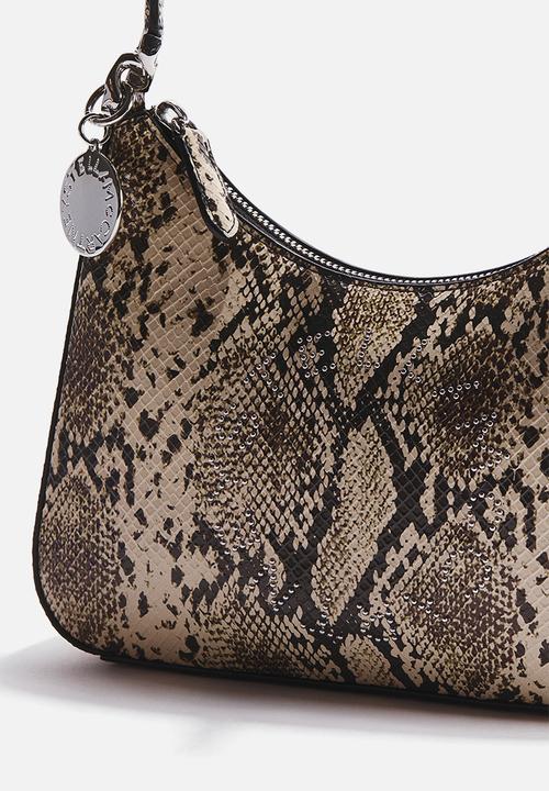 H&M - Stella McCartney H&M: Snakeskin-print handbag - beige