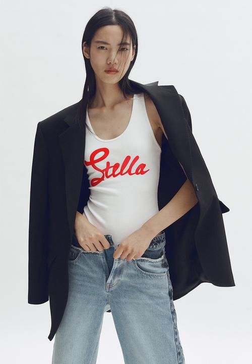 H&M - Stella McCartney H&M: Print-motif body - white