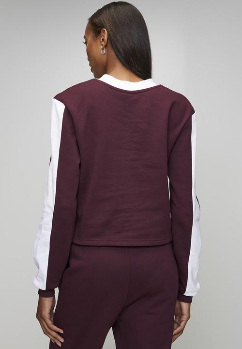 FILA - Rebecca Sweatshirt - Fig/White
