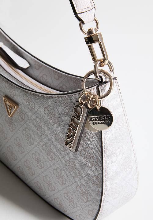 GUESS - Noelle Top Zip Shoulder Bag-Bone Logo