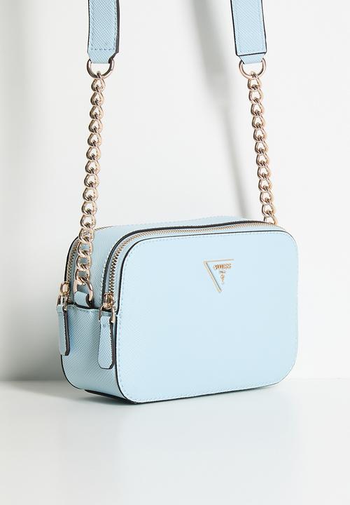 GUESS - Noelle Camera Crossbody Bag - Aqua